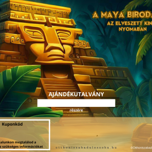 Maya Birodalom Ajándékutalvány