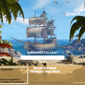 Roncsok és Rejtélyek: Kalózkincs a Tenger Mélyén Ajándékutalvány